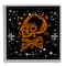 Stupell Industries Skull Crossbones Halloween Stars Framed Giclée Wall Art